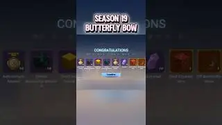 Season 19 Butterfly Bow 