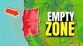 Why Only Few Americans Live In This Huge Area Of West Coast ?