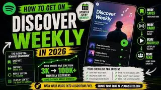 How to Get on Spotify Discover Weekly in 2026