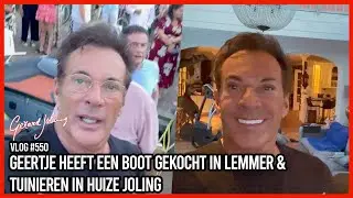GEERTJE HEEFT EEN BOOT GEKOCHT IN LEMMER & TUINIEREN IN HUIZE JOLING - GERARD JOLING - VLOG #550
