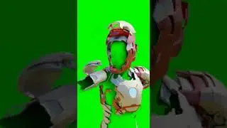 Iron Man suit up Green screen 2022