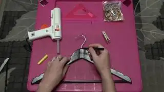 Ружьё резинкострел из вешалки