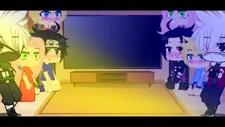 •||team 7 react to Menma ||• |Gacha Club| 🇧🇷🇺🇸