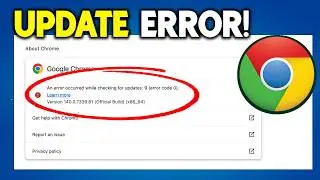 How to fix google chrome update error (windows easy fix)