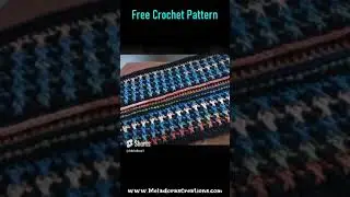 Birds of a Feather Crochet Cowl  - Free crochet pattern #shorts