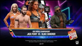 AEW Road Rager: Jack Perry vs Blake Darkman (c) *GIGI DOLIN AS SPECIAL GUEST REFEREE*