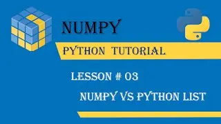 Numpy Vs Python List [Lesson#03]. Numpy Python Tutorial  -Full course in Urdu/Hindi