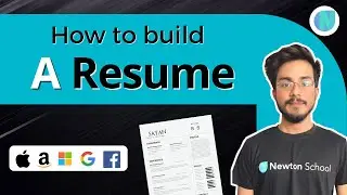 How to make a Good Resume || Newton School