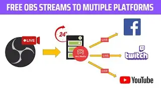 Setup OBS Multiple Streams - Stream to Multiple Platforms at Once