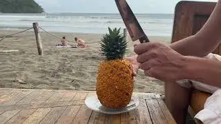 How to cut a pineapple properly