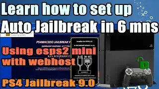How to easily set up automatic Jailbreak on 9.0 with ESPs2 32 mini