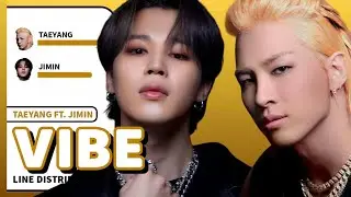 TAEYANG ft. JIMIN - VIBE (Line Distribution)