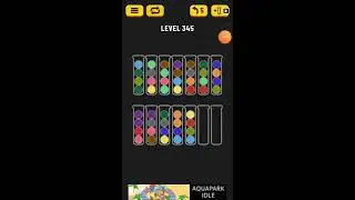 Ball sort puzzle level 345