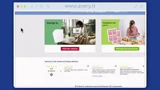 Avery Etichette adesive online
