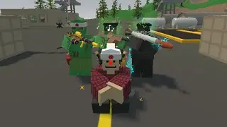 ÖZ TÜREMELERİM ONLİNE RAİD DENİYORLAR 10V7 #unturned #unturnedpvp