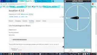 Adhan_Times App with Flutter Part 6 Android location and compass