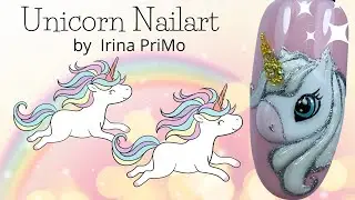 🦄 Единорог #дизайнногтей  🦄Unicorn #nailart  #unicorn #unicornlovers #unicorns  #irinaprimo #unghie