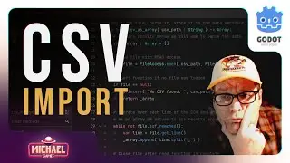 Load CSV Files /// Game Programming Tips in Godot 4