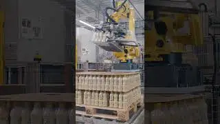 Automated packaging process for cooled foods with FANUC robots