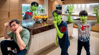 ЗОМБИ-АПОКАЛИПСИС| Нурикке ПРАНК🤣| Мини-Фильм🎥 4-Часть