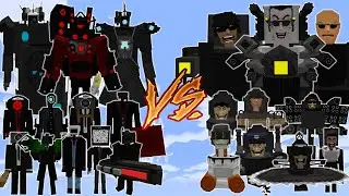 SKIBITOI REMASTERED vs SKIBIDI TOILET - SKIBIDI TOILET V.19.1 REMASTERED | MINECRAFT PE BATTLE