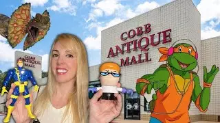 ¿Un centro comercial LLENO DE COLECCIONISMO Y JUGUETES VINTAGE? (TOY HUNTING en Cobb Antique Mall)