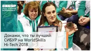 СИБУР на WorldSkills Hi-Tech 2018