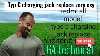 type C charging jack replace very easy 10000% work