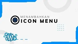 Menambahkan Icon Menu - Wordpress