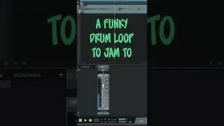A funky drum loop to jam along to 