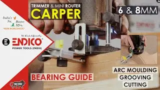 BEARING GUIDE USE ON ENDICO TRIMMER | CARPER 6MM & 8MM | TRIMMER | 1000 WATT ENDICO TRIMMER