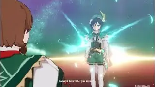 Venti Reveals himself - Releases soul From Mare Javari - Genshin Impact