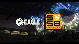 SANA SINI BADMINTON - Keseruan Event Fun Badminton Bersama Eagle di GOR KONI Bandung | 2024