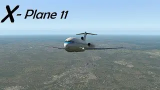 X-Plane 11! VFR in a Jet!