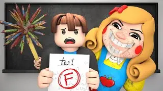 ROBLOX Brookhaven 🏡RP - FUNNY MOMENTS: MISS DELIGHT - Monster In The Classroom | Roblox Jack