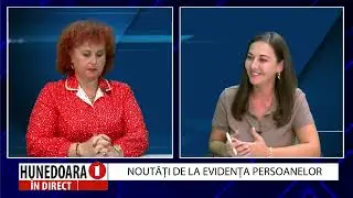 MONICA GÂNSCĂ, director executiv la Direcția Județeană de Evidență a Persoanelor Hunedoara.