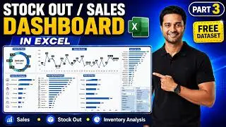 Warehouse Stock Out Dashboard in Excel (2026) | Inventory & Stock Analysis Step by Step | Part 03