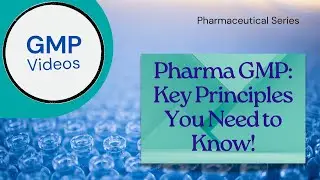 Pharmaceutical GMP  Key Principles You Need to know!