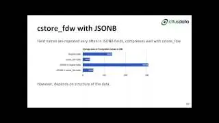 Columnar Store for PostgreSQL Using cstore_fdw Webinar