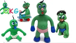 Cute Baby Hulk Videos - GreenBabies Compilation - Baby Stop Motion Animations