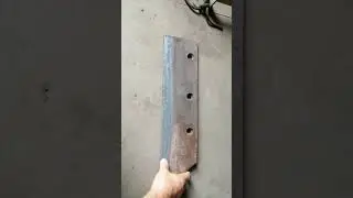 Пришёл лемех для плуга.