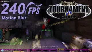 Unreal Tournament 2004 commentated gameplay (240fps motion blur)