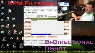 Betaflight 4.1 Bi-Directional DShot RPM Filtering Setup - Backup Config And Flash ESC
