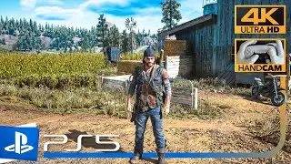 PS5 Gameplay ❯ Best POST-APOCALYPTIC Open World Game in 2022! | Days Gone - Free Roam ❯ 4K 60fps HDR