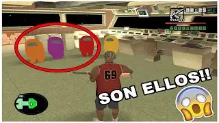 ENCONTRE A LOS TRIPULANTES DE AMONG US!! | GTA SAN ANDREAS MISTERIOS OCULTOS!