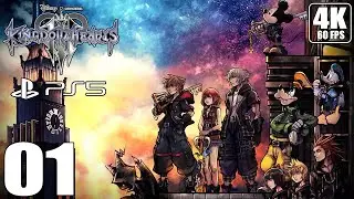 KINGDOM HEARTS 3 - Gameplay Walkhtrough - Part 01 - PS5 4K 60 FPS