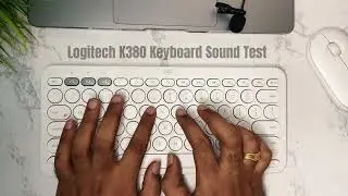 Logitech K380 Keyboard Sound Test | Logitech K380 test sound