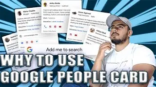 WHY TO USE GOOGLE PEOPLE CARD\BENEFITS OF GOOGLE PEOPLE CARD/ GROW YOUR BUSINESS WITH GOOGLE CARDS