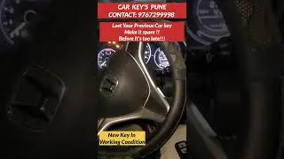 Honda BRV KEYLESS KEY MADE 👍🏻   #youtube #youtuber #cars #carkeymakerpune #pune #punecity