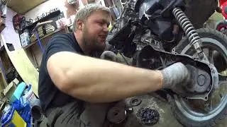купил yamaha aerox по акции! Какой он внутри?!